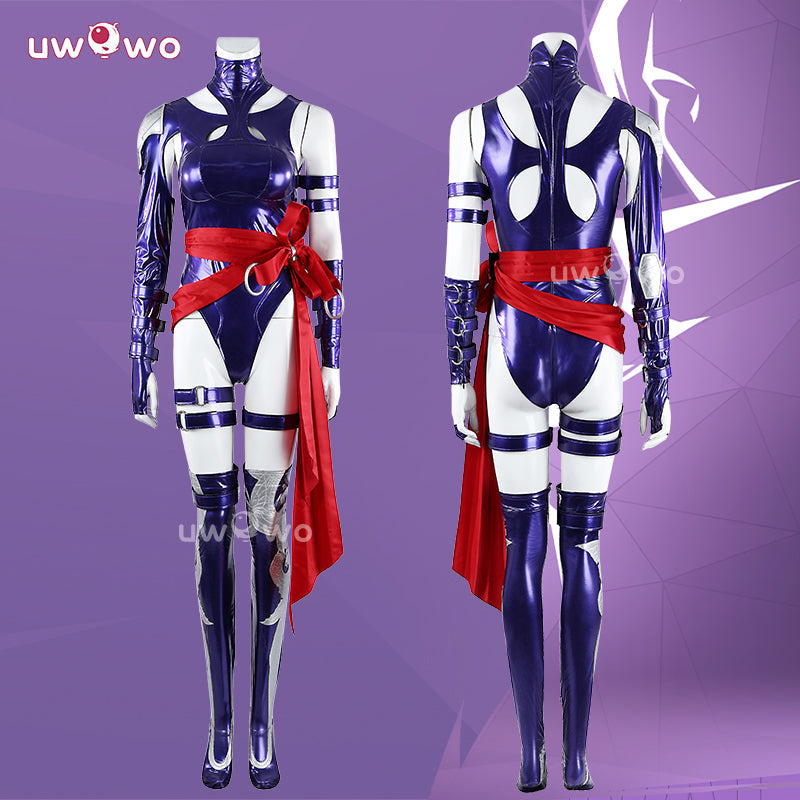 Uwowo Collab Series: Game Cosplay Women Bodysuit Blue Costume