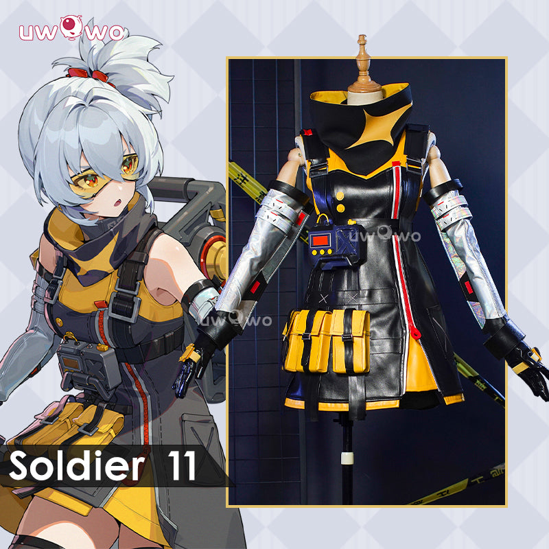 Uwowo Collab Series: Game Zenless Zone Zero/ZZZ Soldier 11 Cosplay Costume