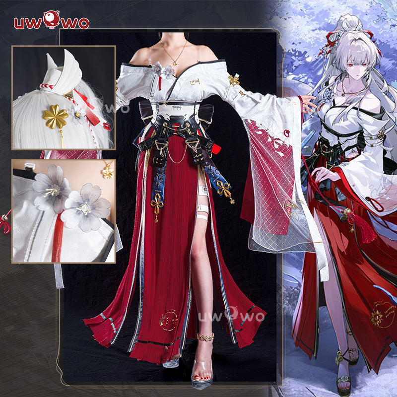 S-2XL INSTOCK Uwowo Game Wuthering Waves WuWa Hiyuki Cosplay Costume