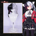 Uwowo Game NTE Neverness to Everness Lacrimosa Cosplay Wig Long Black And Silver Color