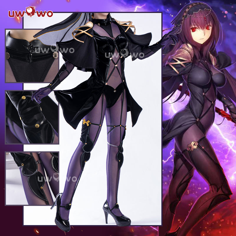 S-3XL INSTOCK Uwowo Game Fate/Grand Order FGO Scáthach Stage 3 Cosplay Costume