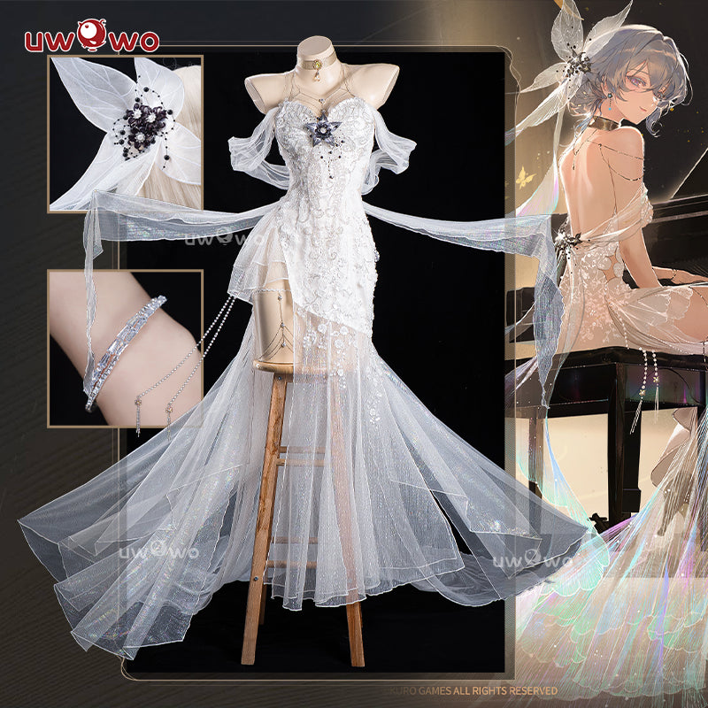 JUL PRESALE Uwowo Game Wuthering Waves Shorekeeper All That Resonates Gown WuWa Cosplay Costume