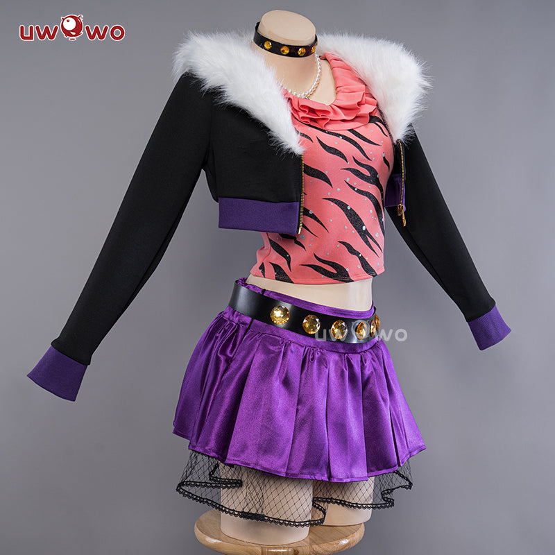 INSTOCK S-3XL Uwowo Clawdeen Wolf G1 Dress Halloween Cosplay Costume