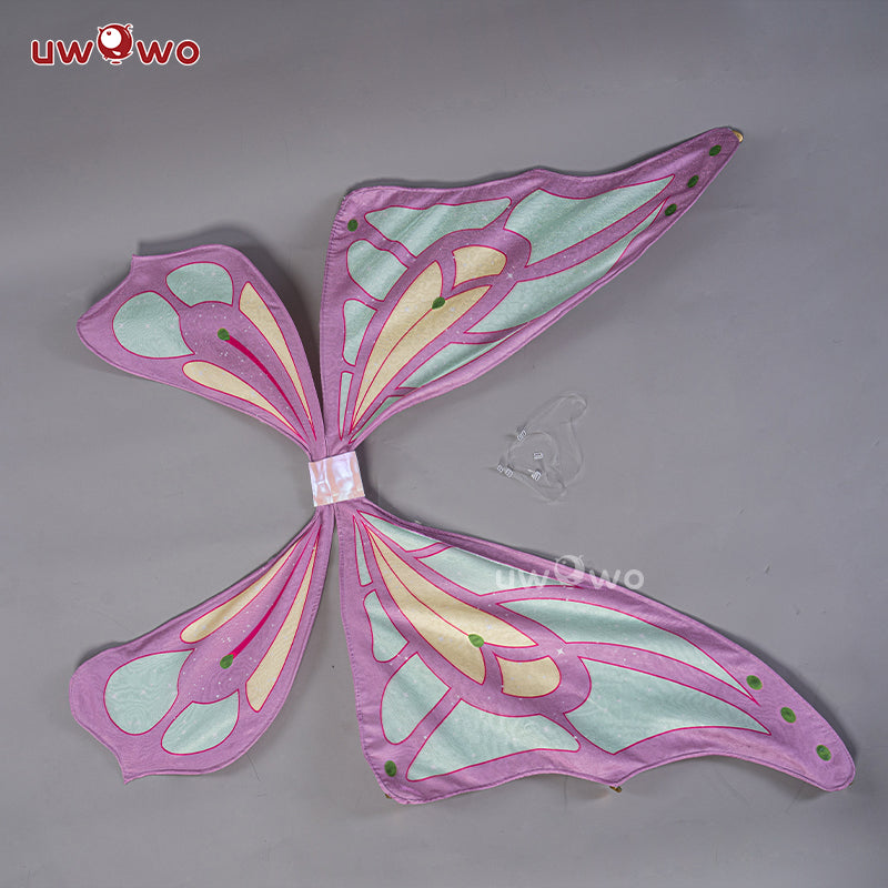 INSTOCK S-3XL Uwowo Flora Cosplay Princess Wings Cosplay Fairy Club Costumes