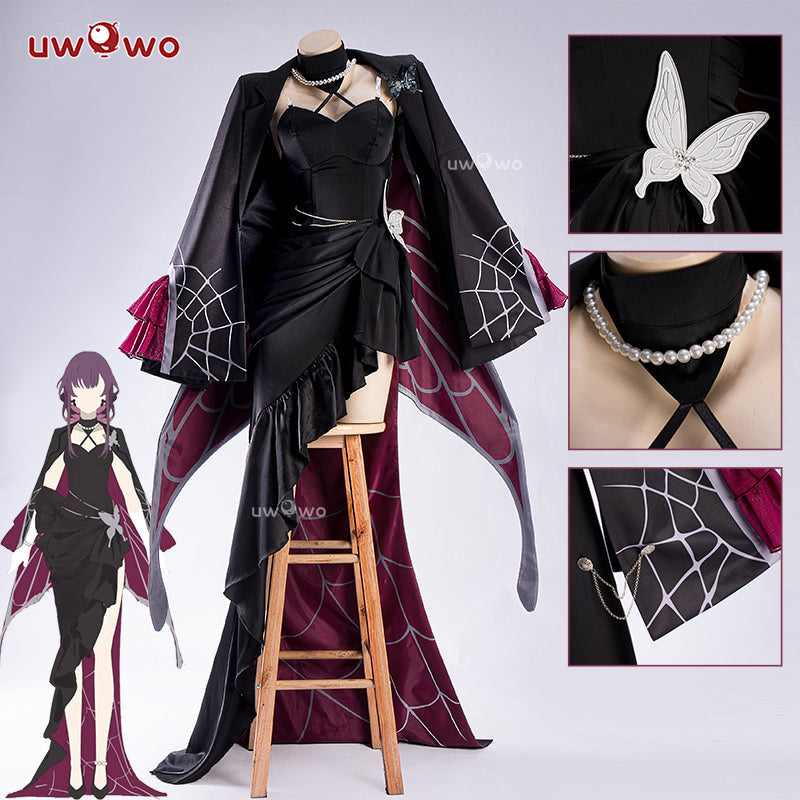 S-3XL INSTOCK Uwowo Game Honkai Star Rail Fanart Kafka Gown Cosplay Costume