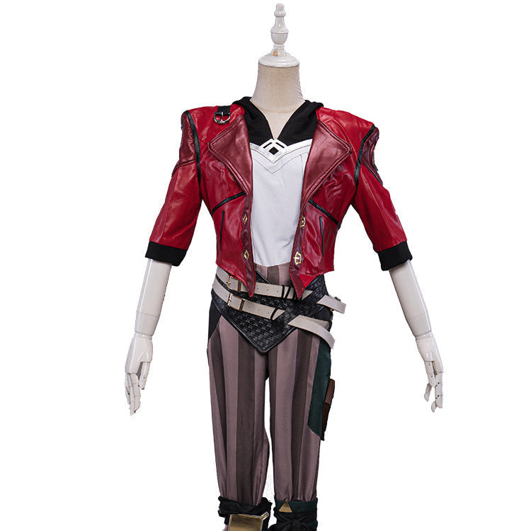【Clearance】Uwowo Collab Series: Game Arcane Coat Cosplay Costume