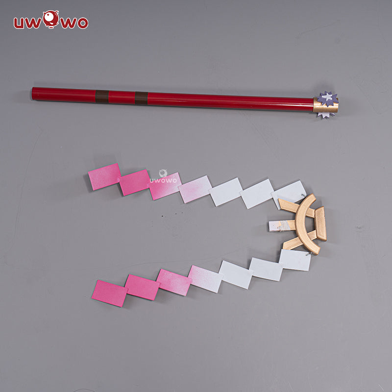 Uwowo Game Genshin Impact Yae Miko Cosplay Props Kami Gohei Wand Yae Miko Weapon