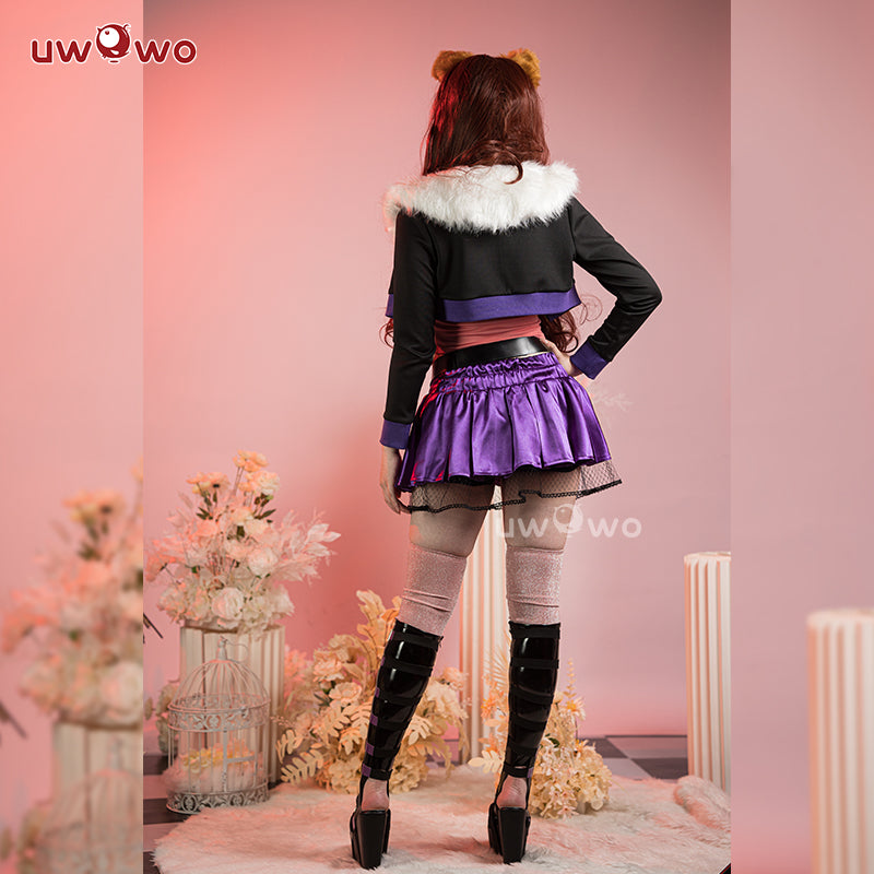 INSTOCK S-3XL Uwowo Clawdeen Wolf G1 Dress Halloween Cosplay Costume