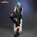 【Clearance】Uwowo Collab Series: LOL Arcane2 Powder/Jinx Buns Hair Alternative Universe AU Cosplay Costume XS-XXXL