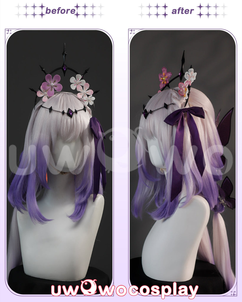 【Clearance】Uwowo Collab Series: Honkai: Star Rail Castorice Cosplay Costume S-XL