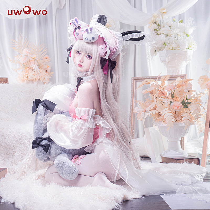 INSTOCK S-3XL Uwowo Game Azur Lane Halford Bunny Cosplay Costume
