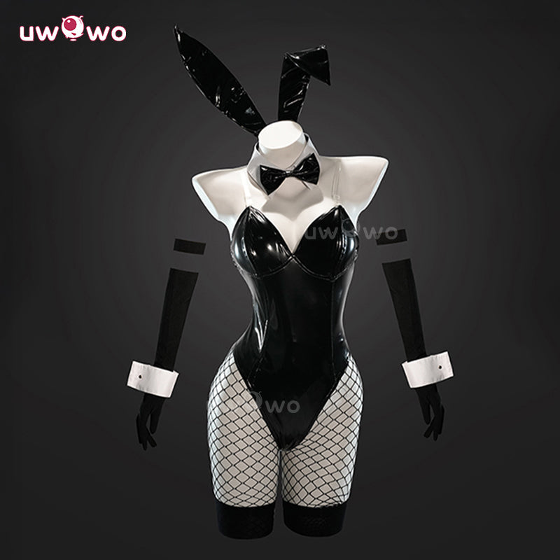 Uwowo Collab Series: Black 2B/A2 Bunnysuit Cosplay Costume S-XL