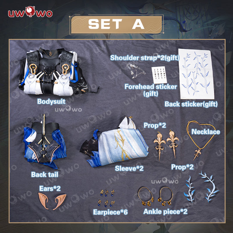 INSTOCK S-3XL Uwowo Game Wuthering Waves Cartethyia WuWa Cosplay Costume