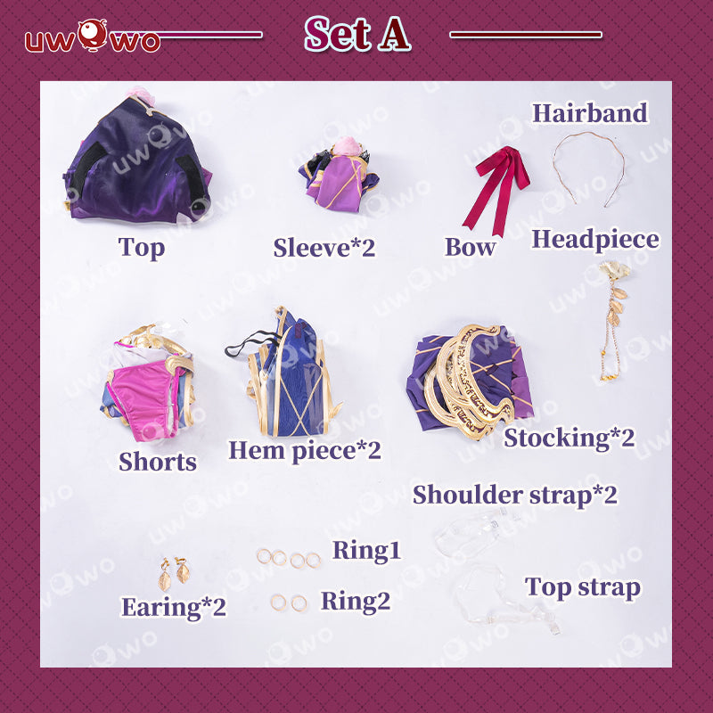 [Last Batch] S-3XL INSTOCK-Uwowo Game Fate/Grand Order FGO Assassin Kama Stage 2 Cosplay Costume