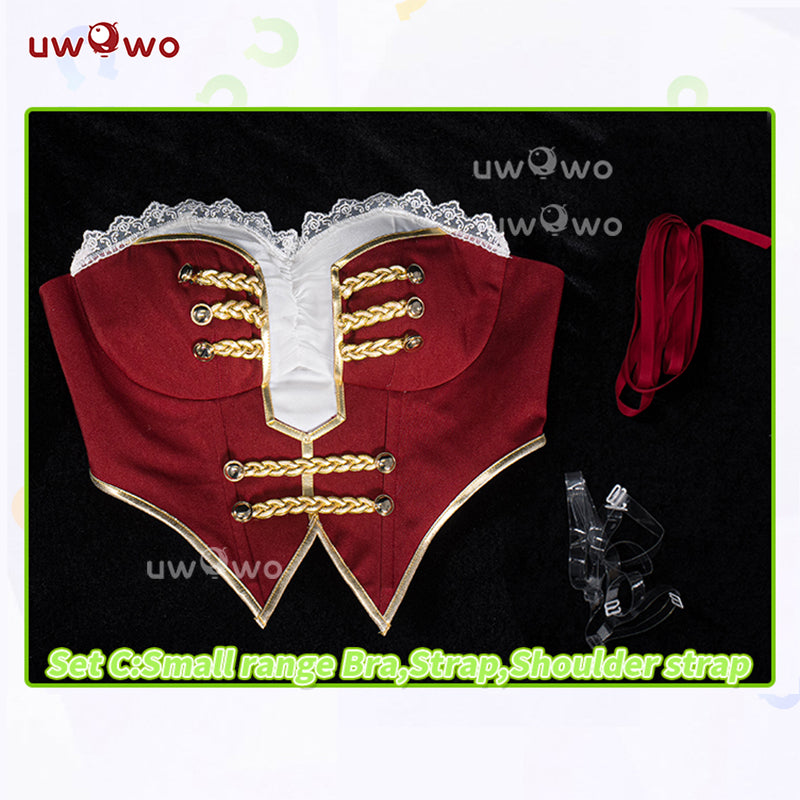 INSTOCK Uwowo Umamusume: Pretty Derby Daiwa Scarlet Starting Future Stage Outfit Cosplay Costume S-3XL