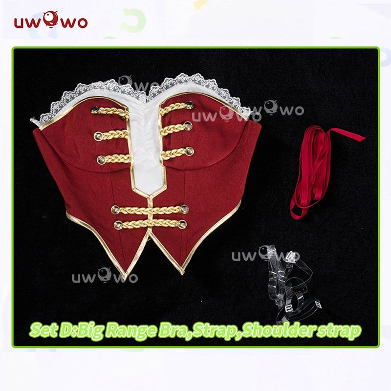 INSTOCK Uwowo Umamusume: Pretty Derby Daiwa Scarlet Starting Future Stage Outfit Cosplay Costume S-3XL