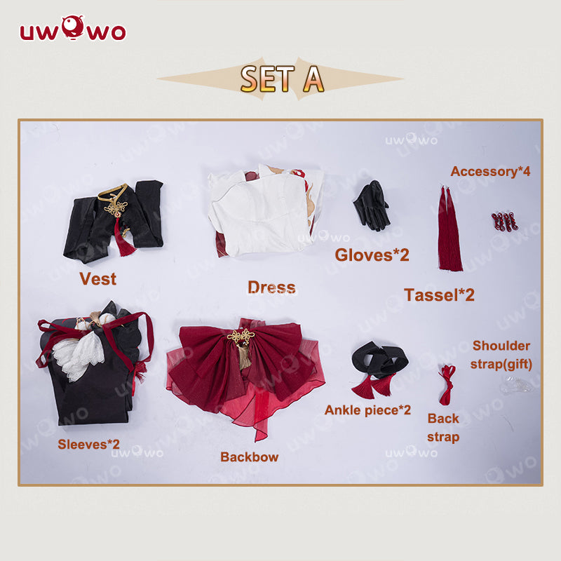 INSTOCK S-3XL Uwowo Game Wuthering Waves Changli Chinese Style Fanart Cosplay Costume