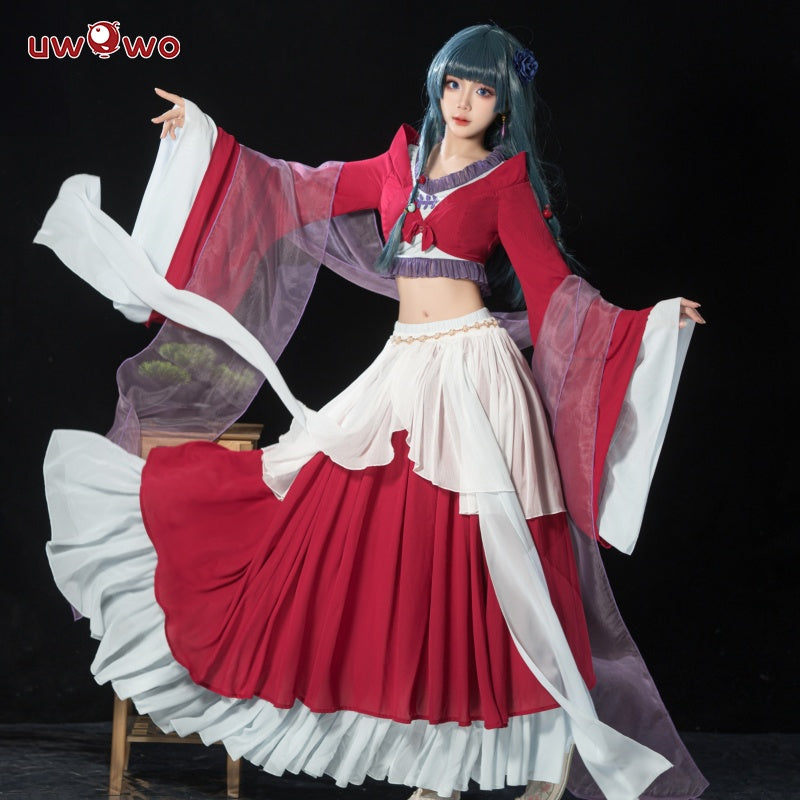 S-3XL INSTOCK-Uwowo Anime The Apothecary Diaries Maomao Dance Dress Cosplay Costume