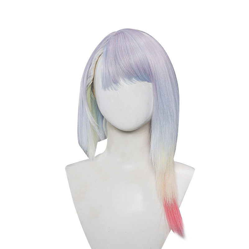 Uwowo Cyberpunk: Edgerunners Cosplay  Wig Lucy Bodysuit Anime Lucy Wig