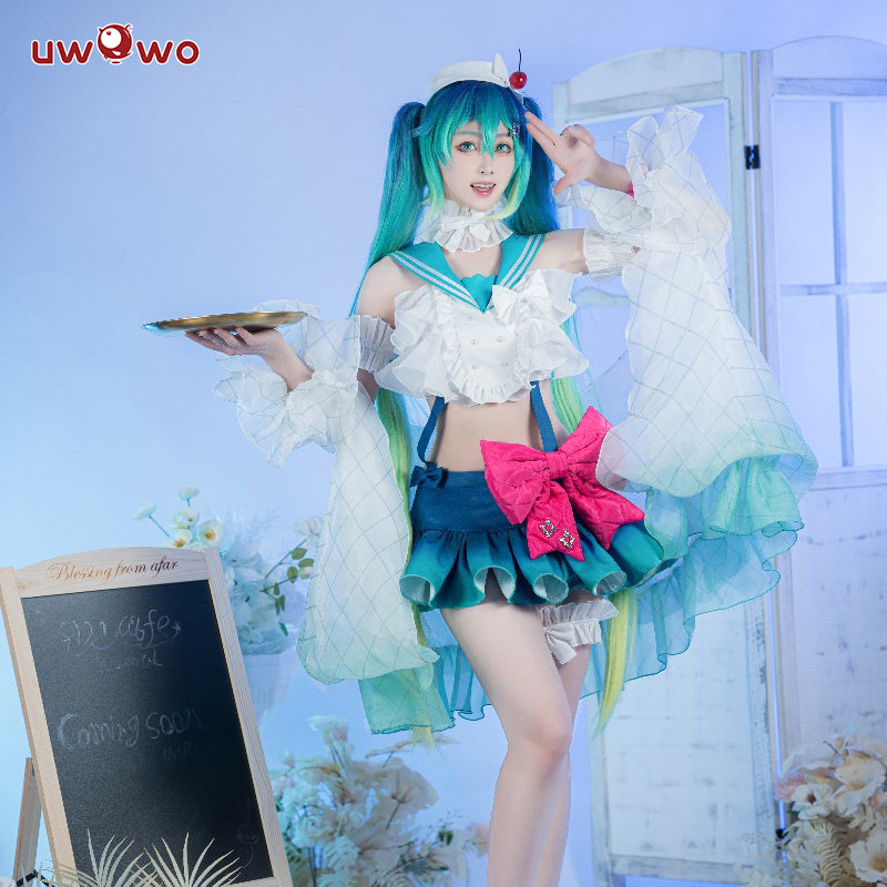[Last Batch]【In Stock】Uwowo V Singer Melon Soda Float Ver Cosplay Costume