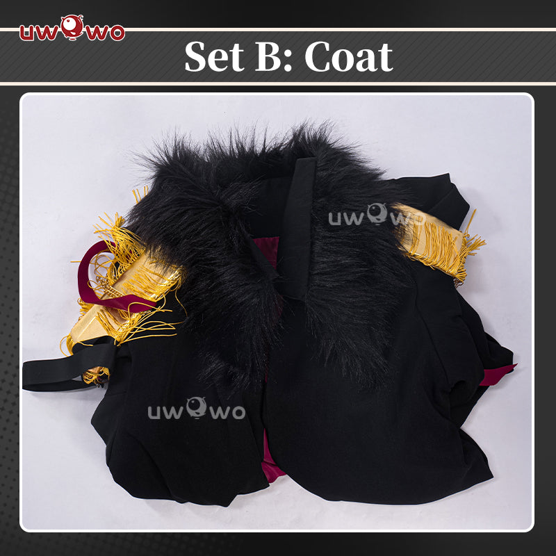INSTOCK Uwowo Genshin Impact Fanart Shenhe Military Uniform Cosplay Costume S-3XL