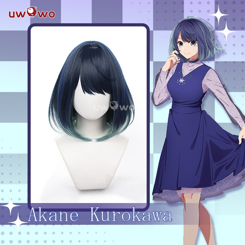 【Clearance】Uwowo Anime Oshi no Ko Akane Kurokawa Cosplay Wig Short Hair