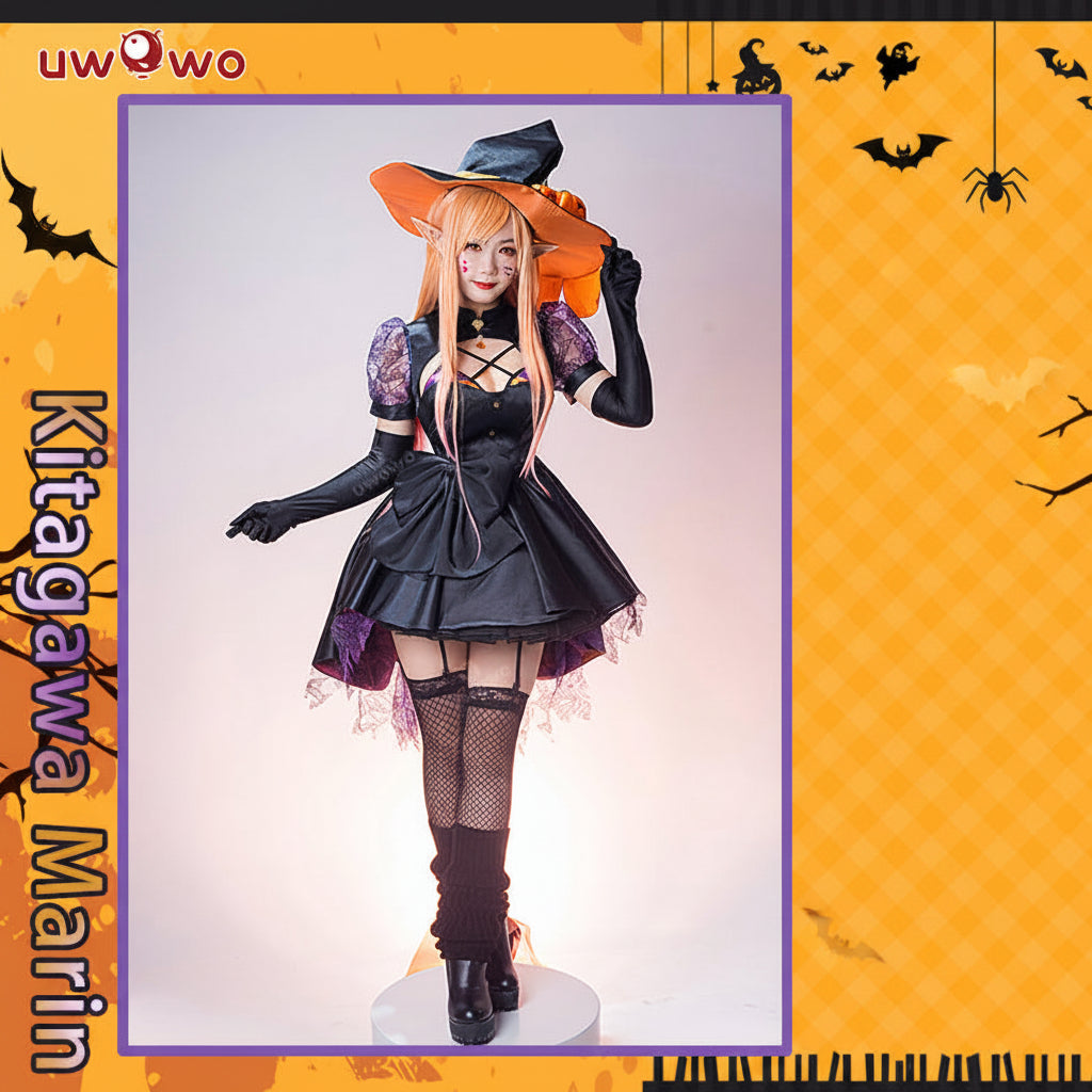 S-3XL INTOCK Uwowo Anime Marin Kitagawa Halloween Holiday Cute Sexy Cosplay Costume