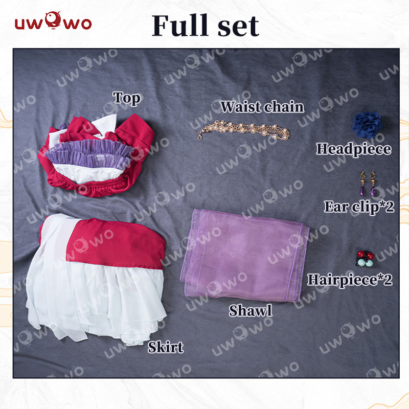 S-3XL INSTOCK-Uwowo Anime The Apothecary Diaries Maomao Dance Dress Cosplay Costume