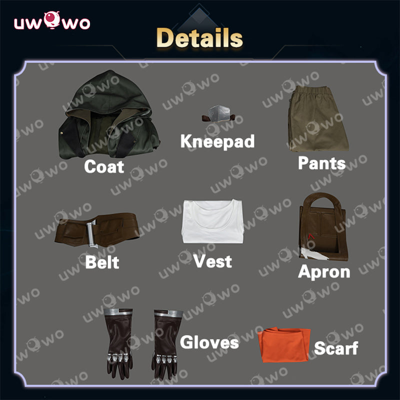 【Clearance】Uwowo Collab Series: League of Legends/Arcane Ekko Cosplay Costume