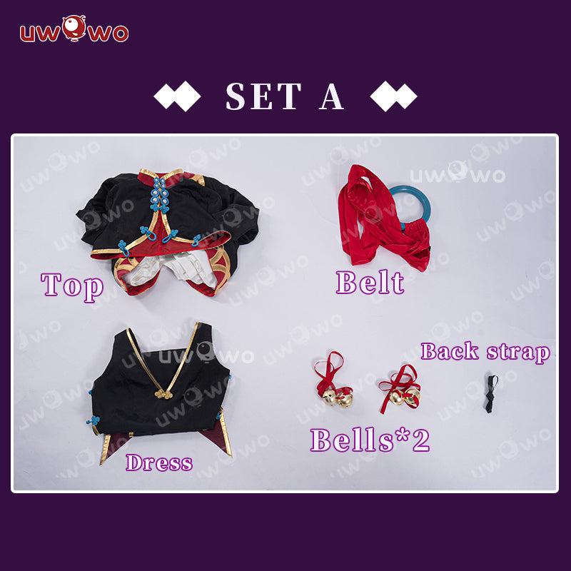 INSTOCK Uwowo Game Fate/Grand Order Shuten Dōji/Shuten Douji Heroic Spirit Festive Wear Halloween Cosplay Costume S-3XL