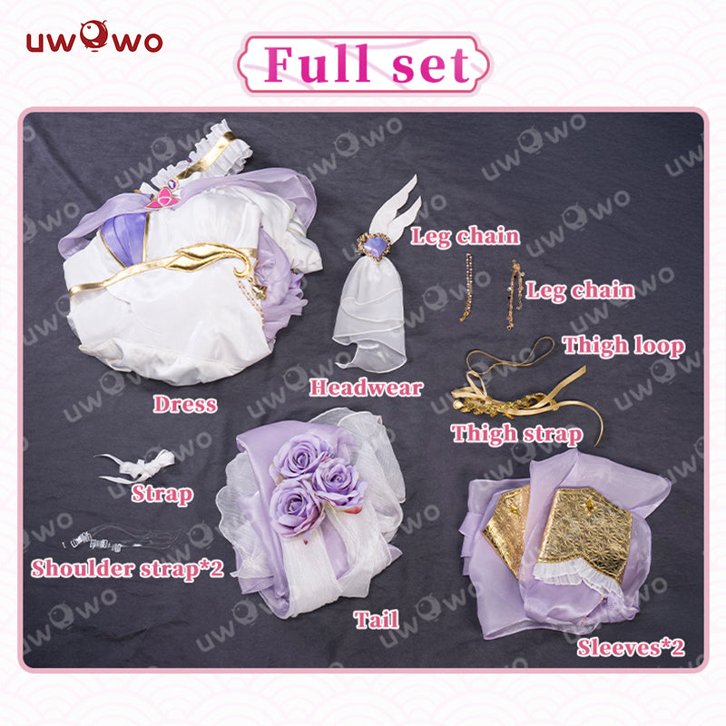 [Last Batch] INSTOCK Uwowo Honkai Impact 3: Elysia Gown Fanart Cosplay Costume