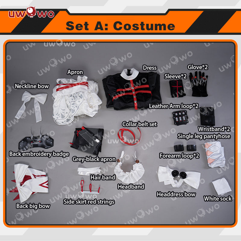 [Special Discount] Uwowo Game Zenless Zone Zero/ZZZ Rina Alexandrina Maid Cosplay Costume