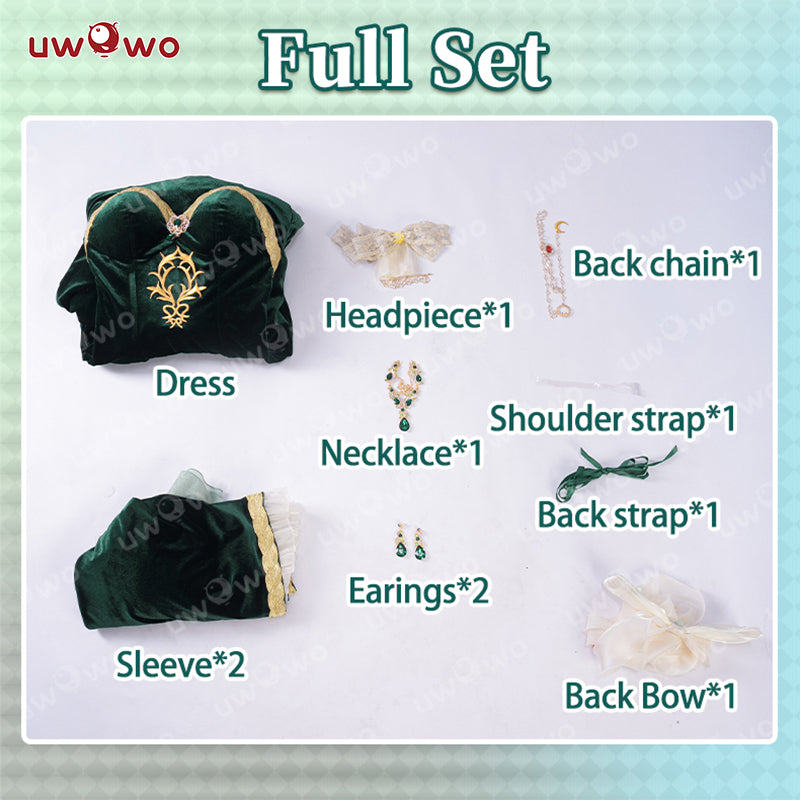 [Last Batch] 【Special Discount】S-3XL INSTOCK Uwowo Code Geass: C.C. CC Court Style Gown Cosplay Costume
