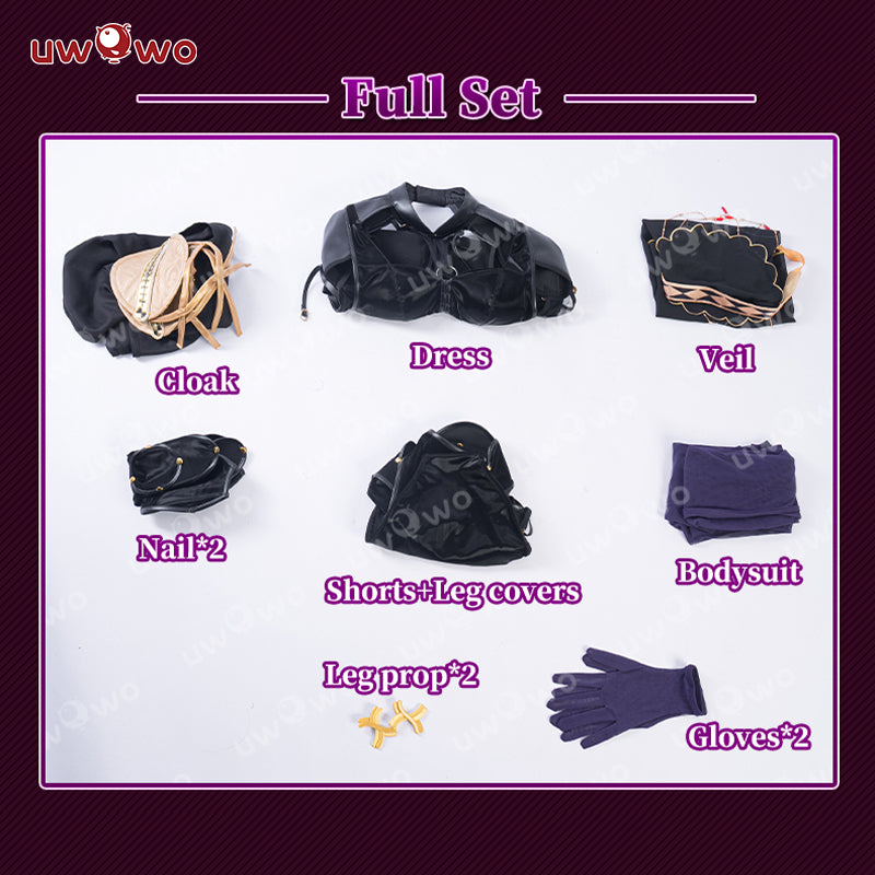 S-3XL INSTOCK Uwowo Game Fate/Grand Order FGO Scáthach Stage 3 Cosplay Costume