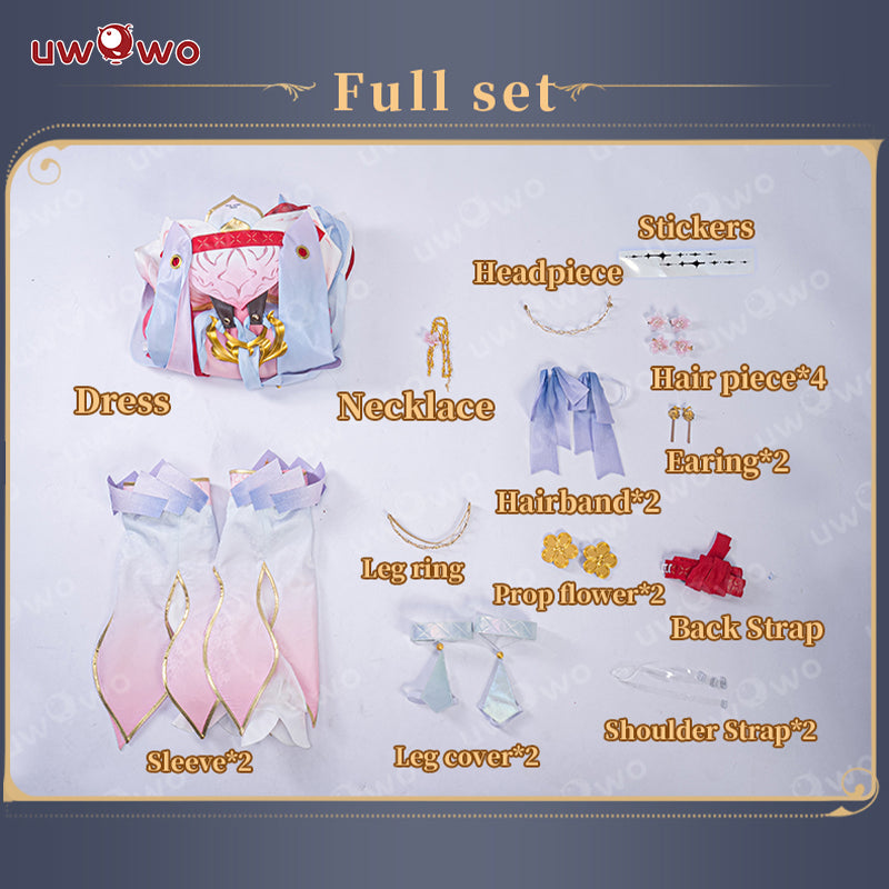 [Last Batch] INSTOCK-Uwowo Game Wuthering Waves Jinhsi Peach Blossom Cosplay Costume