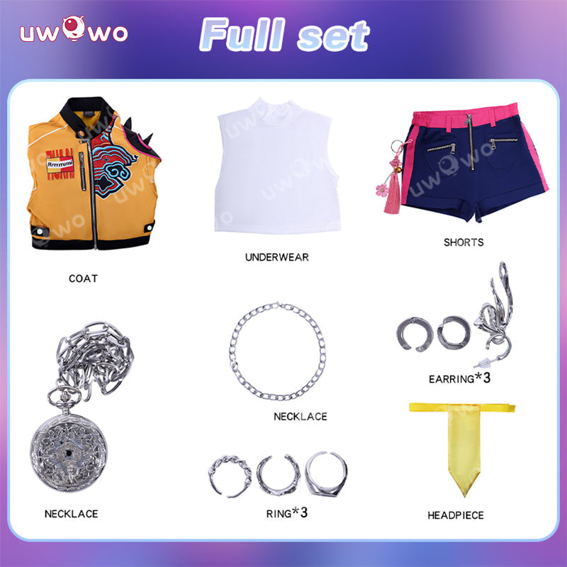 【Clearance】Uwowo Collab Series: Kpop Huntrix ~How It's Done~ Performance Suit Cosplay Costume XS-3XL