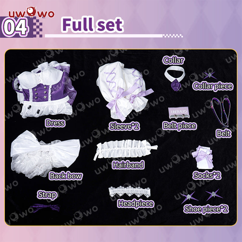 JUL PRESALE Uwowo Game NIKKE Liberalio Café Maid Cosplay Costume