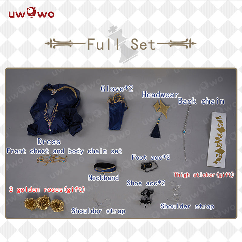 [Last batch]【In Stock】Uwowo Anime Code Geass: C.C. CC Chessboard Party Gown Mahjong Soul Collab Cosplay Costume