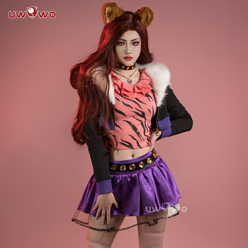 INSTOCK S-3XL Uwowo Clawdeen Wolf G1 Dress Halloween Cosplay Costume
