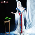 【Clearance Sale】[Last Batch] INSTOCK Uwowo Genshin Impact Fanart Shenhe 'Frostbound Divinity' Cosplay Costume