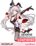 CONFIRMED Uwowo Deposit Poll - Sparxie Bunny Fanart Honkai Star Rail Cosplay Costume