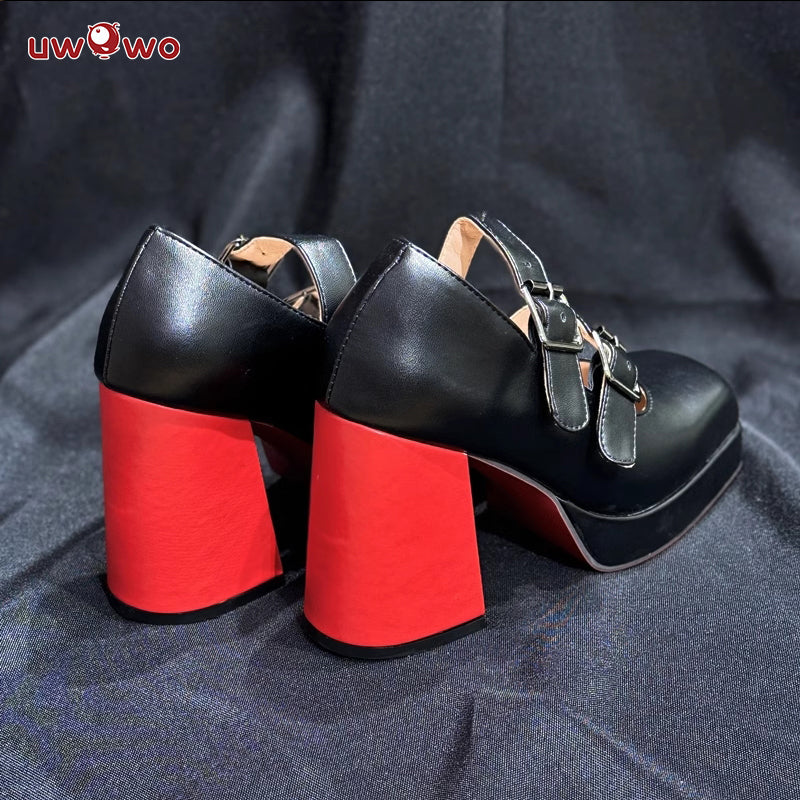 Uwowo Game Zenless Zone Zero/ZZZ Ellen Joe Maid Cosplay Shoes